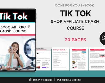 Tik Tok Affiliate Course Ebook