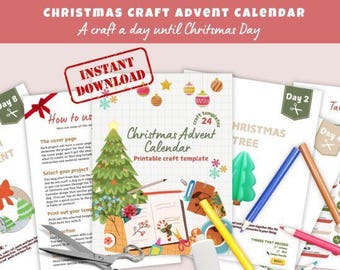 Christmas Advent Calendar Craft for Kids