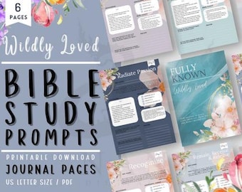 Bible Study Writing Prompts/Printable