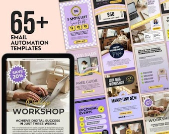 65+ Email Newsletter Template