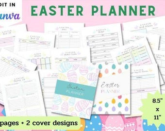 Easter Planner - Canva Template