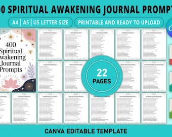 400 Spiritual Awakening Journal Prompts