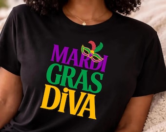 Mardi Gras Diva Unisex classic tee