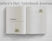 Father's Day Notebook Journal