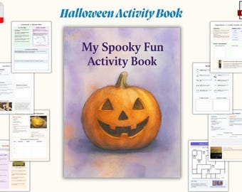Halloween Study Activity Book
