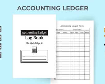 Accounting Ledger Log Book KDP Interior