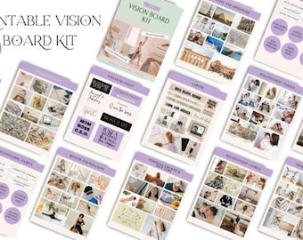 Vision Board Kit Printable