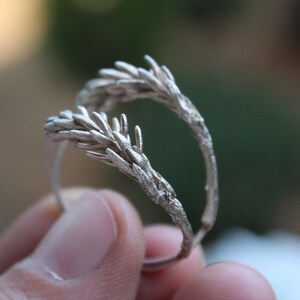 Succulent hoop earrings , Cactus earrings , Silver Succulent jewelry, Nature cast jewelry , Nature lover gift