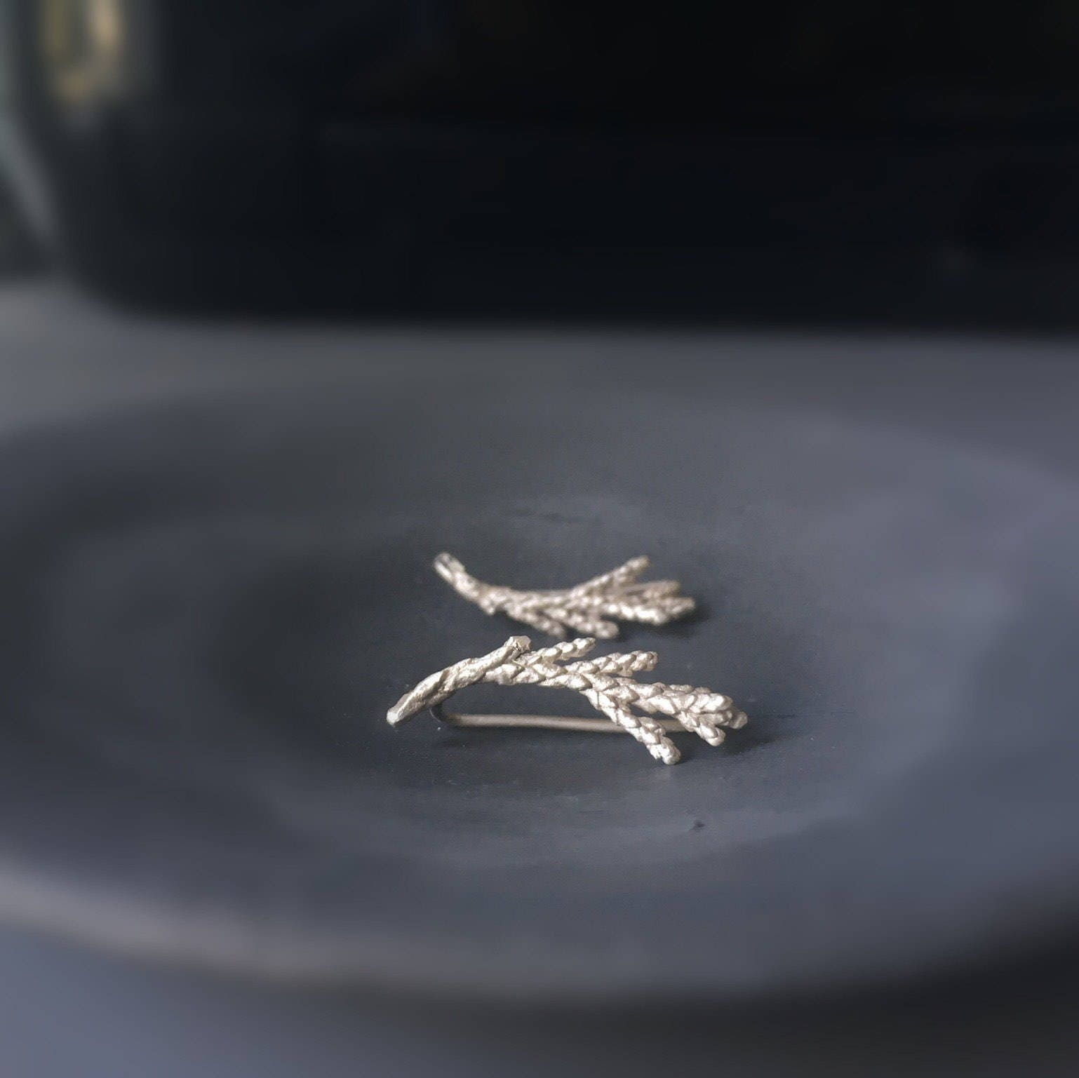 Sternvoll® Orecchini Bling Ear Climber in argento Sterling 925