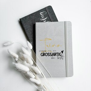 Notizbuch Personalisiert, Notizbuch A5, Lehrer Geschenk, individuelles Notizbuch, Tagebuch personalisiert, Mama Geschenk, Hochzeitsgeschenk