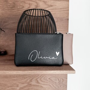 Portemonnaie Damen, Frauen Geldbeutel, personalisiertes Freundin Geschenk, Schwester Geschenk, Geschenkidee Frauen