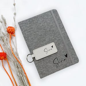 Personalisiertes Notizbuch, Notizbuch A5, Lehrer Geschenk, individuelles Notizbuch, Tagebuch personalisiert, Frau Geschenk