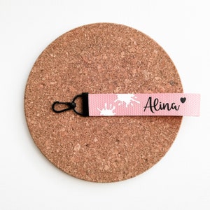 Personalisierte Accessoires, Schlüsselband, Schlüsselband für Kinder, Schlüsselanhänger, Schlüsselband mit Personalisierung