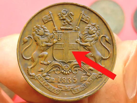 1835 British India East India Company Copper Coin – William IV Era