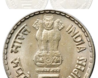 インド 5ルピー ダダバイ・ナオロジー記念硬貨 1825-1917年、インド