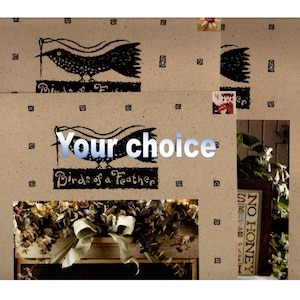 BIRDS OF A FEATHER Counted Cross Stitch charts-Your Choice-new-NoBees,SallySpencer,MyBetrothed,Love,Bird,Peace,Mermaid,Apple,Land I Love
