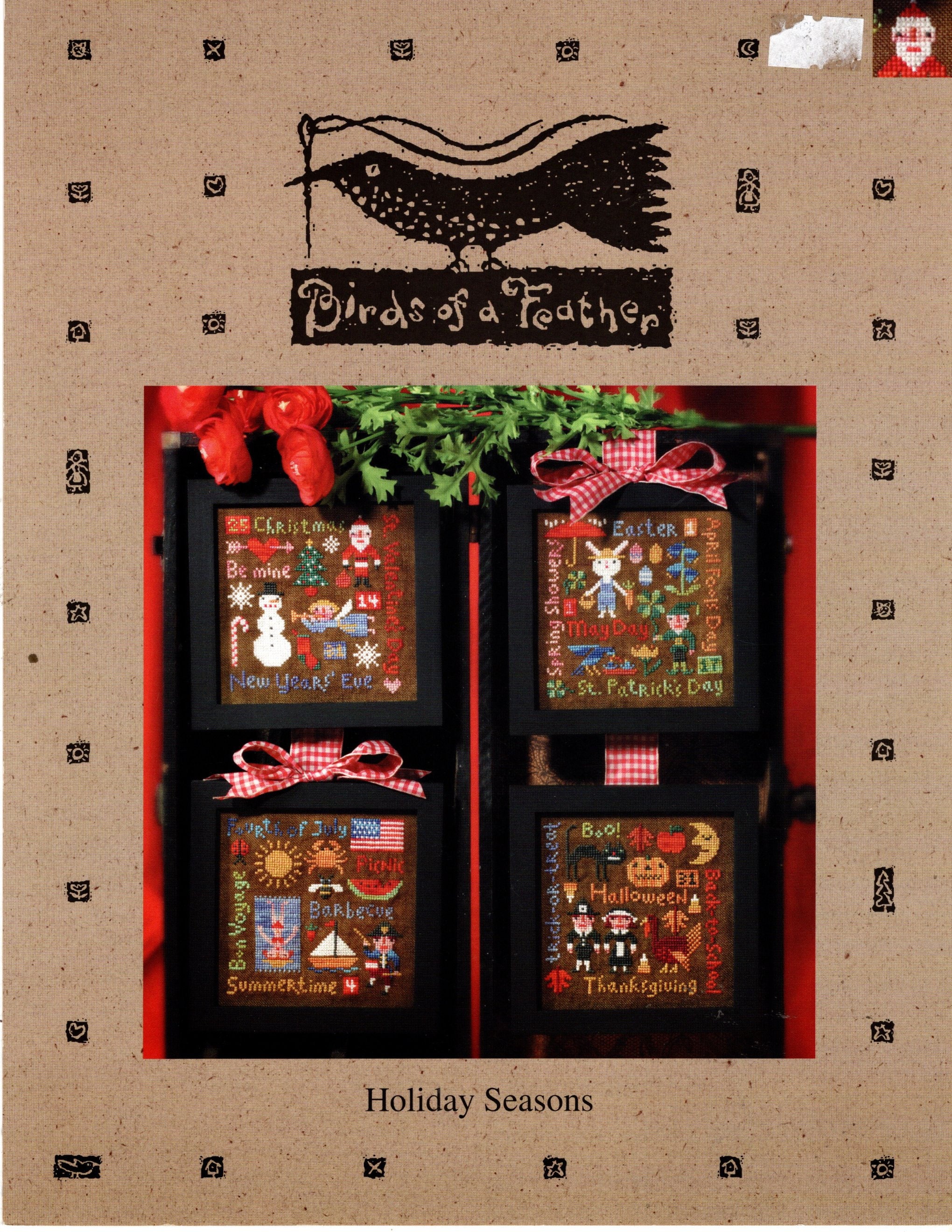 BIRDS OF A FEATHER Counted Cross Stitch Charts-your Choice-new