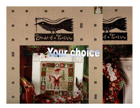 BIRDS OF A FEATHER Counted Cross Stitch Charts-your Choice-new