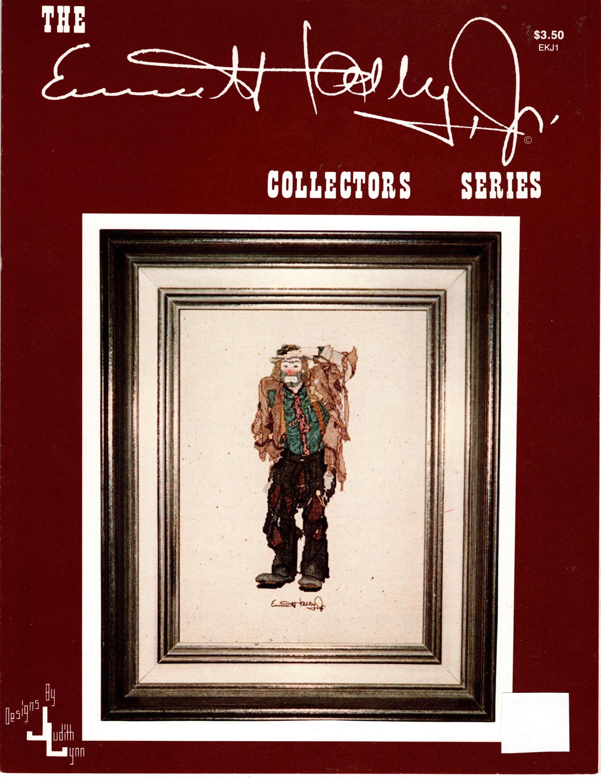 Emmett Kelly Jr Collectors Series Counted Cross Stitch Charts-your