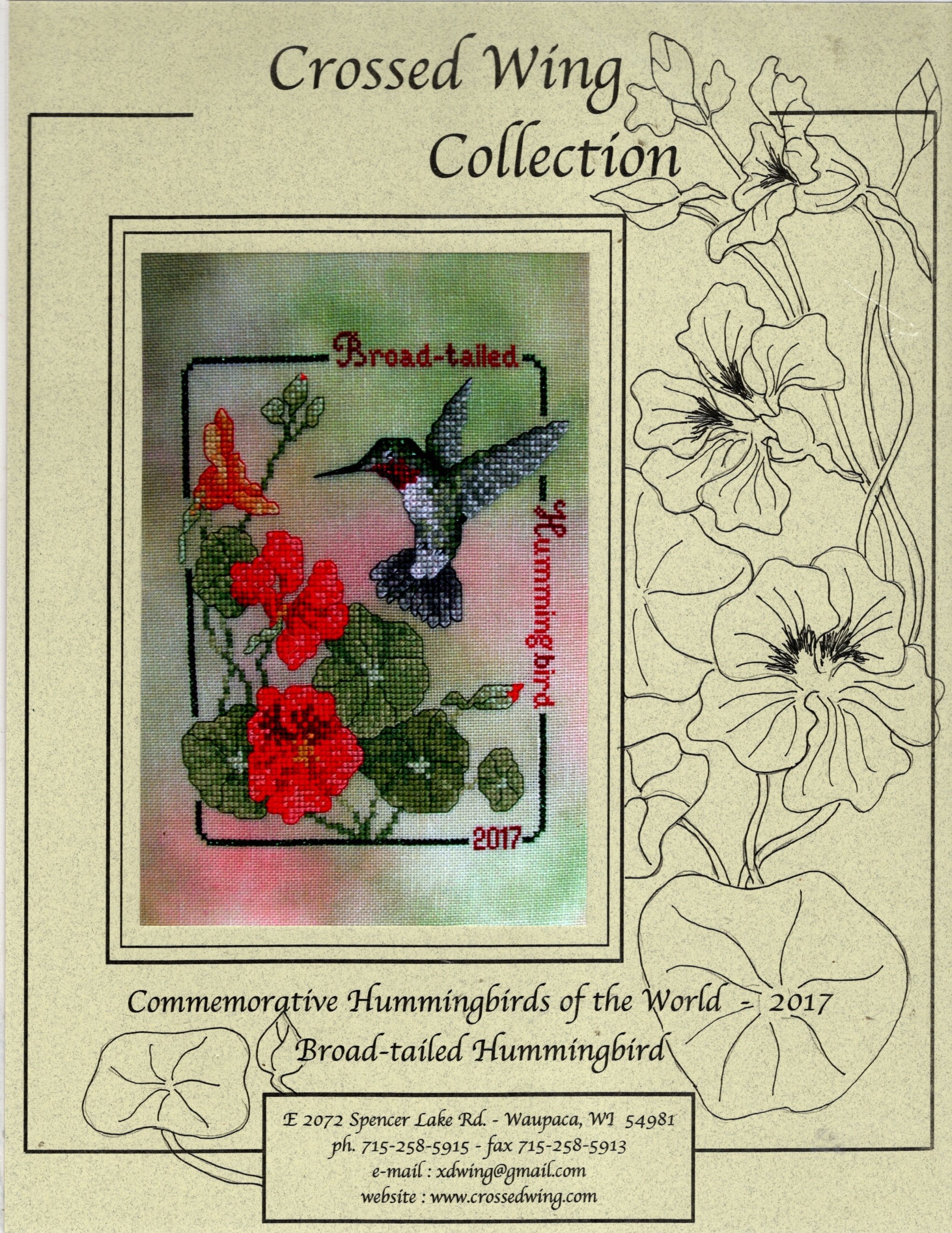 Crossed Wing Collection Commemorative HUMMINGBIRDS of the WORLD