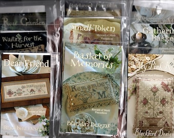 BLACKBIRD DESIGNS Reward of Merit-Your Choice-New-DearFriend,SmallToken,GatheringBasket,WaitingForHarvest,RememberMe,SpelloftheMoon
