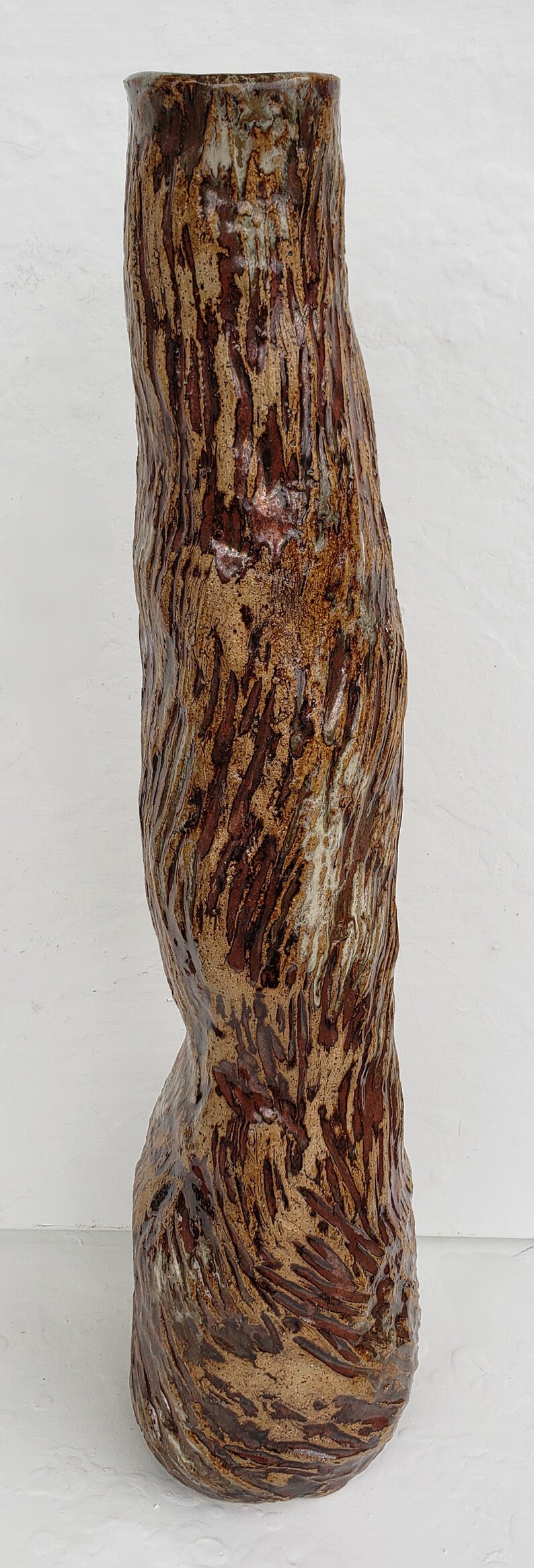 TREE PEOPLE pottery Fine Art Sculpture Vase Clay Modern Art Home Decor