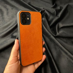 Handmade Alcantara iPhone 12 Pro | Customizable Cover iPhone 14 15 16 Pro Max | MagSafe Compatible | Personalized Leather Luxury Gift Idea