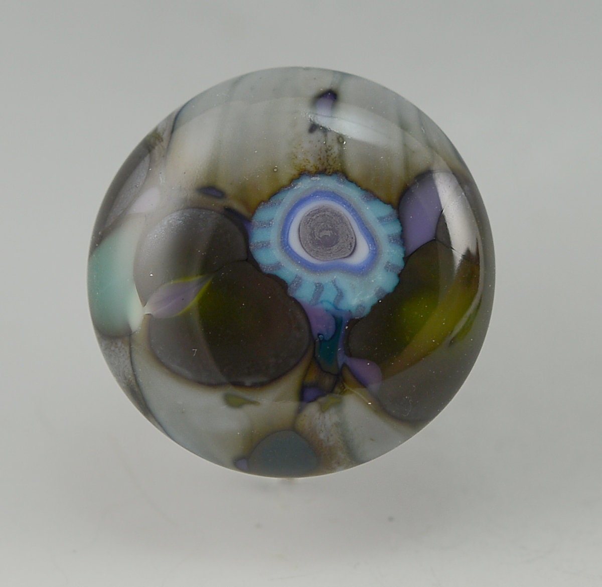 マメ クロゴウチ Organic motif Glass Earrings Earrings