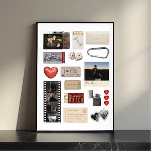 Streichholzbriefchen Wand Kunst Streichholzschachtel Anzeige Streichholzschachtel Vorlage Benutzerdefiniertes Streichholzbriefchen Kunst Streichholzbrief druckbares Jubiläumsgeschenk