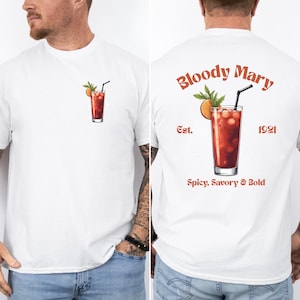 Bloody Mary Shirt | Bloody Mary Cocktail | Cocktail Outfit | Cocktail Apparel | Bloody Mary Drink