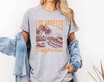 Los Angeles Shirt | California Tee | West Coast Gift | LA Lover Apparel | Unique California T-Shirt