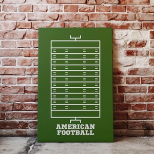 American Football Wall Art | American Football Artwork | American Football Print | Football Poster