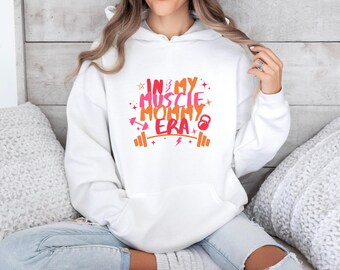 Muscle Mommy Era Hoodie | Women's Gym Apparel