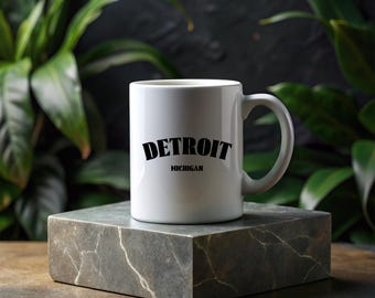 Detroit Michigan Mug | City Pride Gift