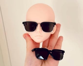 Miniaturowe okulary przeciwsłoneczne dla lalek 1/3