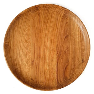 Wooden Plate, Wooden Tableware, Natural Wood Plate, Rustic Plate, Wood Dinner Plate, Wooden Dish, Wooden Dinnerware, Side Dish Platter