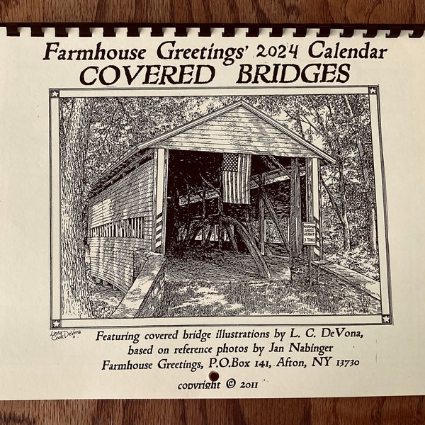 2024 Covered Bridge Etsy