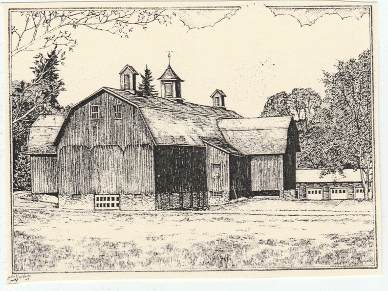 Keibel Road Barn Whitney Point NYThis 6pack of blank Etsy