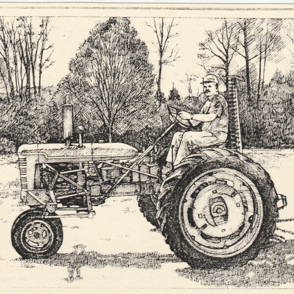 Farmall Tractor - Etsy