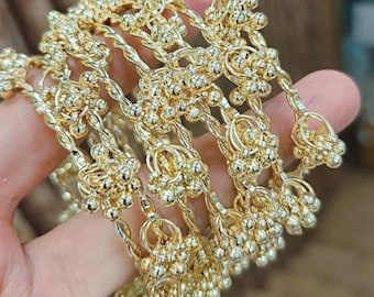 Kashmiri ghungroo Bangles x8