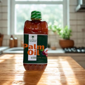 100% biologische palmolie (500 g) | Originele Nigeriaanse rode olie