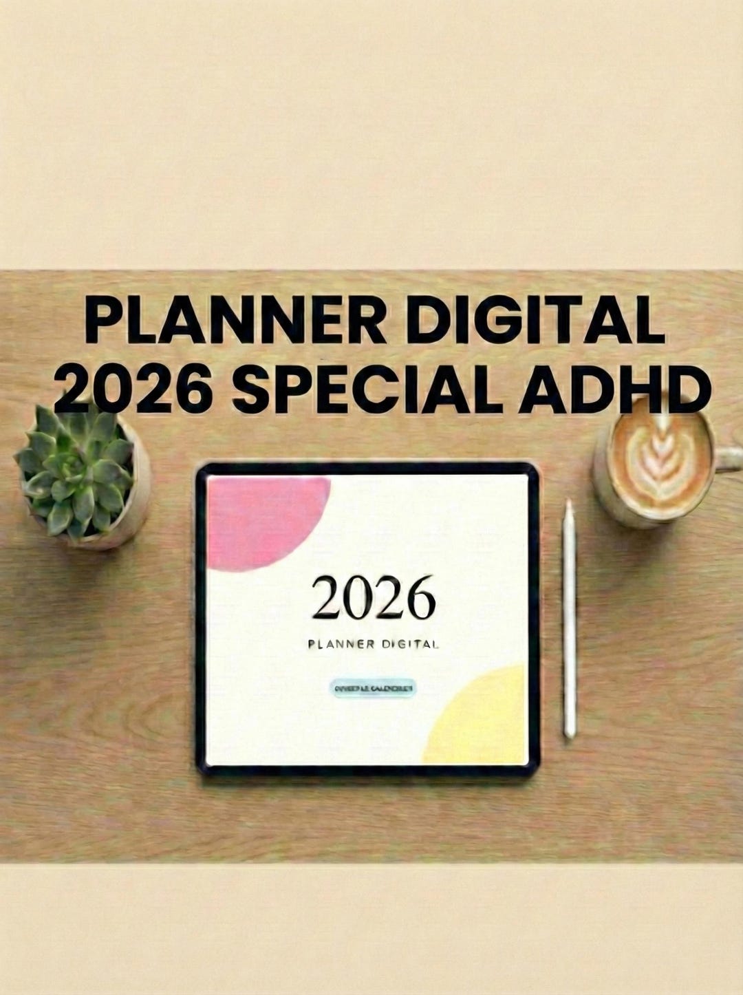 2026 ADHD Digital Planner for iPad | Goodnotes & Notability Template ...