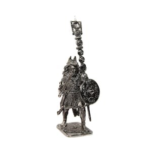 ROMAN Signifer LEGION Ancient ROME 1/32&quot; Metal Tin Figure Tin Toy Soldier 54mm Not A Toy