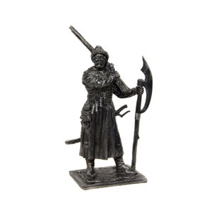RUSSIAN Strelets MUSCOVITE Warrior MUSCOVY Warrior  1/32 54mm Metal Tin Figure Tin Toy Soldier Not A Toy