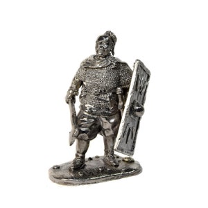 VARANGIAN Warrior WARLORD Kyivan RUS&#39; 1/32 54mm Metal Tin Figure Tin Toy Soldier Not A Toy