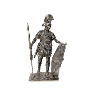 ROMAN Legionary LEGION Ancient ROME 1/32&quot; Metal Tin Figure Tin Toy Soldier 54mm Not A Toy