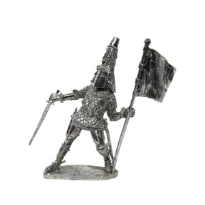 MEDIEVAL German KNIGHT Johann III, 1/32 54mm Metal Tin Figure Tin Toy Soldier Not A Toy