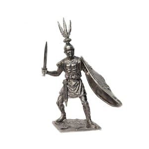 ROMAN Legionary LEGION Ancient ROME 1/32&quot; Metal Tin Figure Tin Toy Soldier 54mm Not A Toy