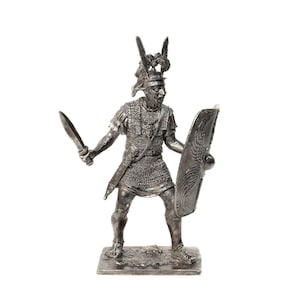ROMAN Optio LEGIONARY Ancient ROME 1/32&quot; Metal Tin Figure 54mm Tin Toy Soldier Not A Toy