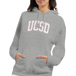 UCSD Hoodie: Unisex Cotton-Blend Pullover - University of California San Diego